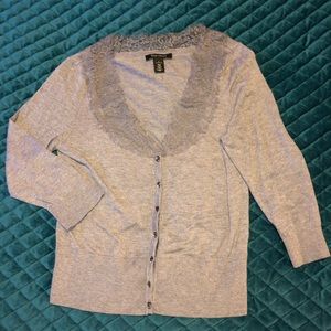 Women’s Grey button up jacket